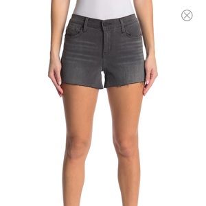 HUDSON Gracie Mid Rise Cutoff Denim Shorts